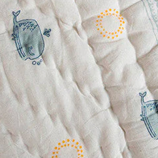 Cotton Quilt for Kids | Reversible | Powder Blue