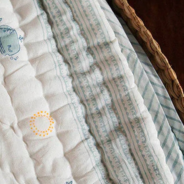 Cotton Quilt for Kids | Reversible | Powder Blue