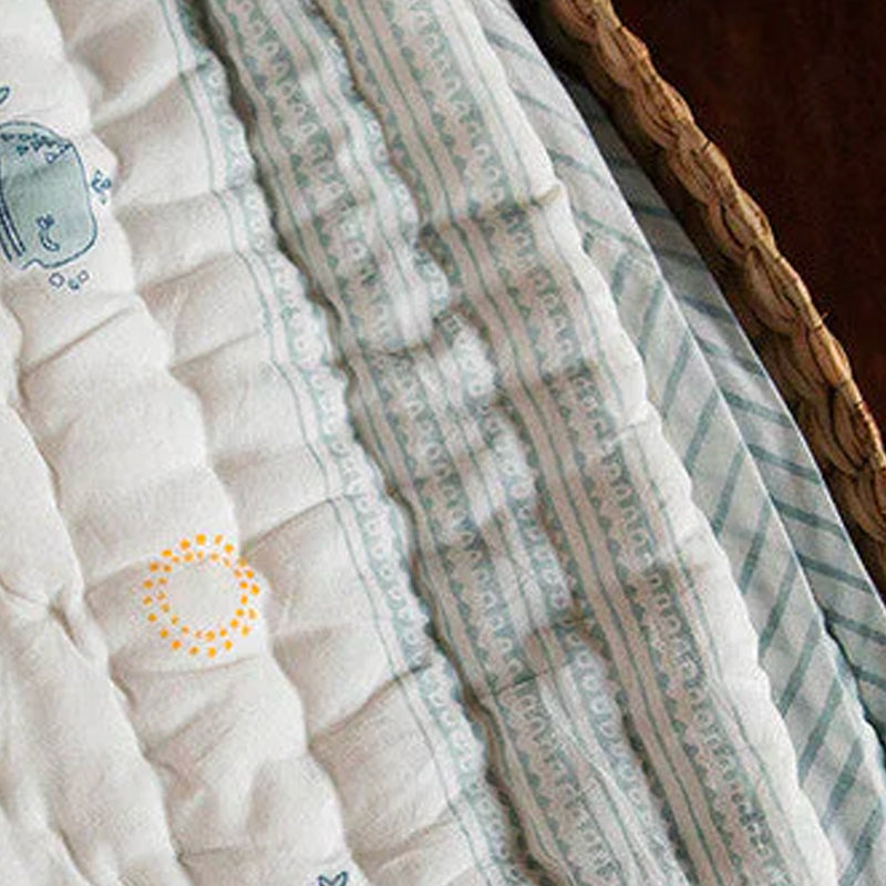 Cotton Quilt for Kids | Reversible | Powder Blue