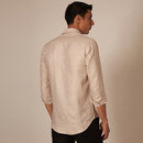 Linen Shirt | Casual Shirt | Beige