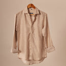 Linen Shirt | Casual Shirt | Beige