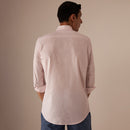 Cotton Linen Shirt | Casual Shirt | Light Pink