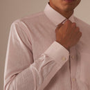 Cotton Linen Shirt | Casual Shirt | Light Pink