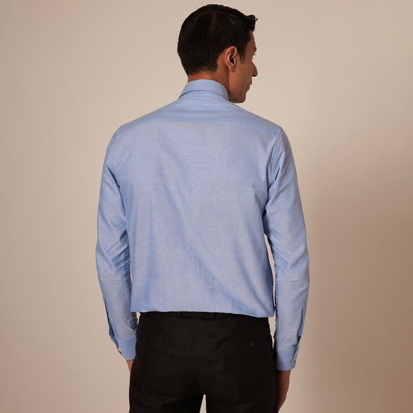 Cotton Formal Shirt | Blue