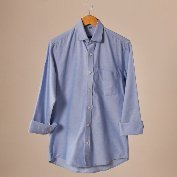 Cotton Formal Shirt | Blue