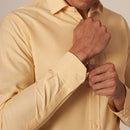 Cotton Formal Shirt | Yellow