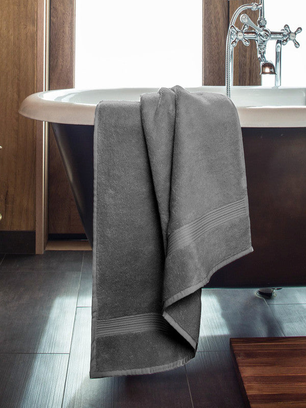 Organic Cotton  Bath Towel | Dark Grey