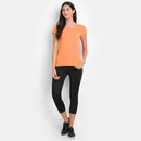 Bamboo Fabric T-shirt | Orange