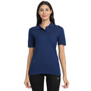 Bamboo Fabric Polo T-Shirt | Navy Blue