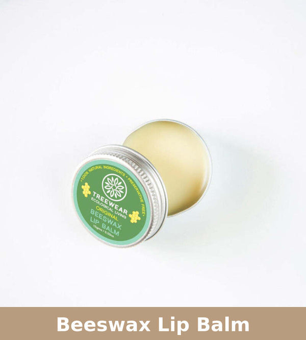 Tree Wear Beeswax Lip Balm | Unscented | 15 g