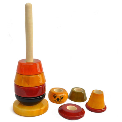 Wooden Stackable Toy for Baby | Fun Learning Activity