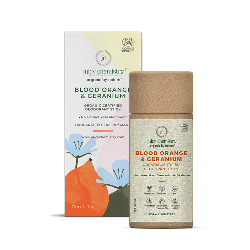 Deodorant Stick | Blood Orange & Geranium | 70 g