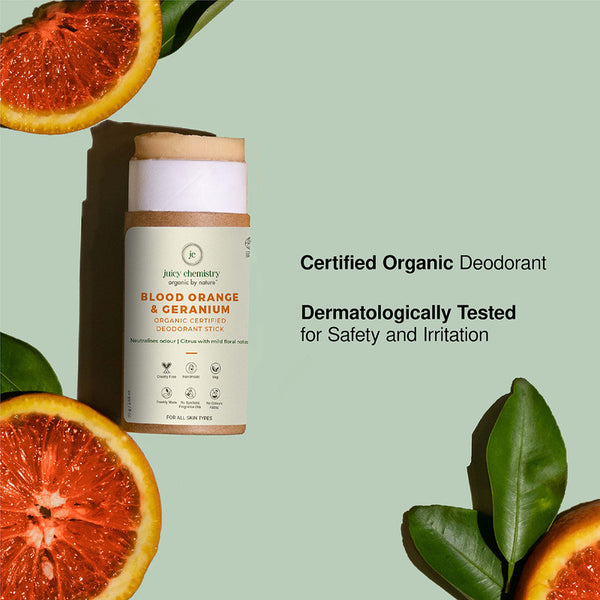 Deodorant Stick | Blood Orange & Geranium | 70 g