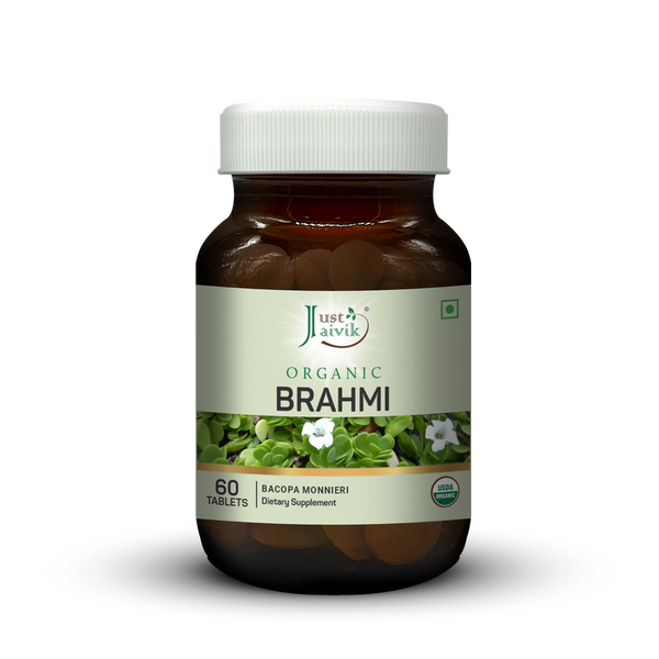 Organic Brahmi Dietary Supplement - 60 Tablets