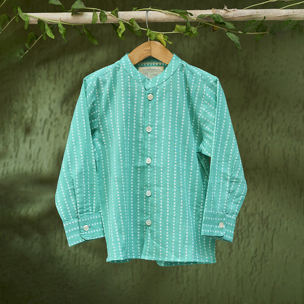 Cotton Shirt for Kids | Blue