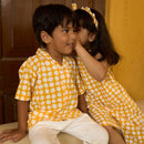 Cotton Boys Shirt | Yellow