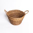 Natural Basket | Water Hyacinth | Brown | 13 inches