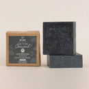 Nat Habit Activated Charcoal & Sandalwood Soaps Combo | 125 g Each | Set of 2