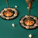 Festive Gifts | Copper Goblet Glasses | Set of 2