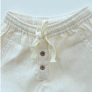 Organic Cotton Boys Shorts | White