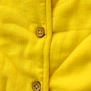 Organic Cotton Jacket for Boys | Bright Yellow