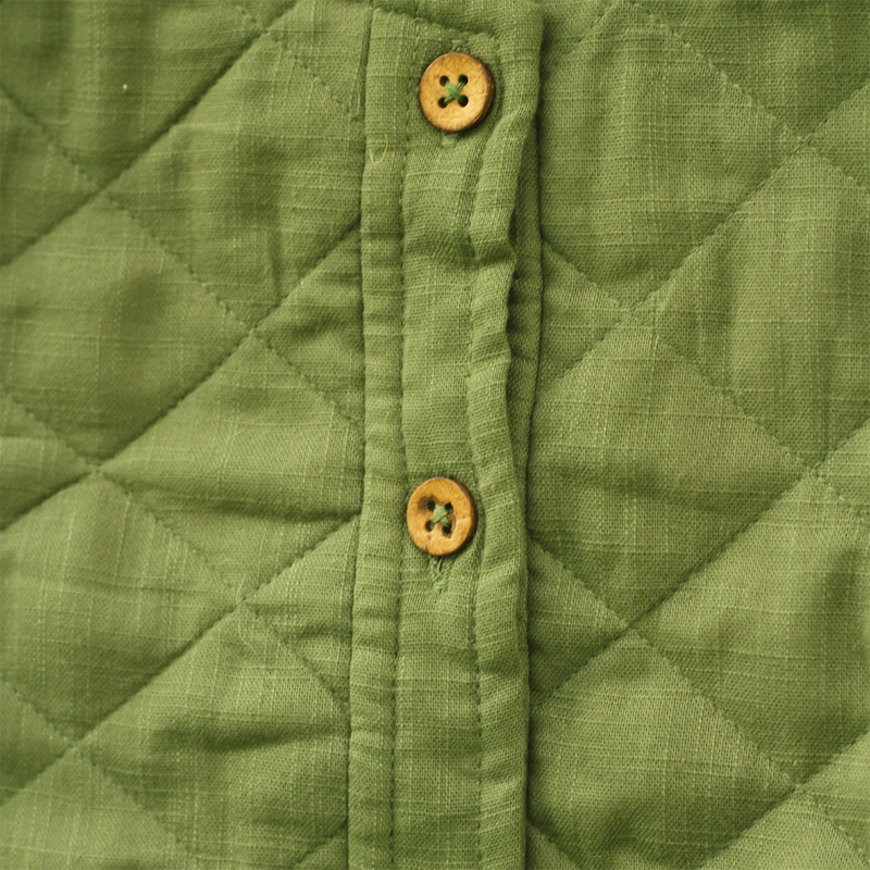 Organic Cotton Jacket for Boys | Olive Green