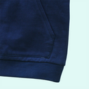 Cotton Fleece Sweatshirt for Kids | Dark Blue