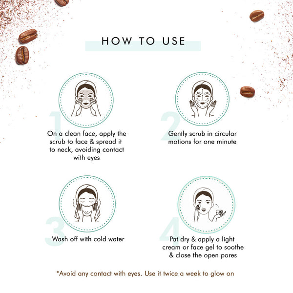 Coffee Face Scrub | Pack of 2