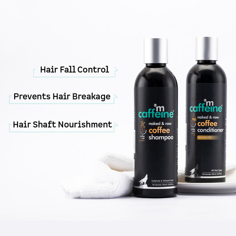 Coffee Shampoo & Conditioner Duo | Hair Fall Control & Nourishment