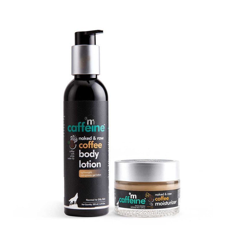 Coffee Face Moisturizer & Body Lotion Combo