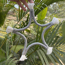 Macrame Cotton Ornament | Grey