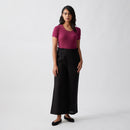 Linen Flared Pants | Black Coffee