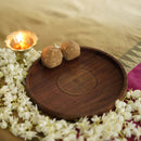 Brass & Wood Thali