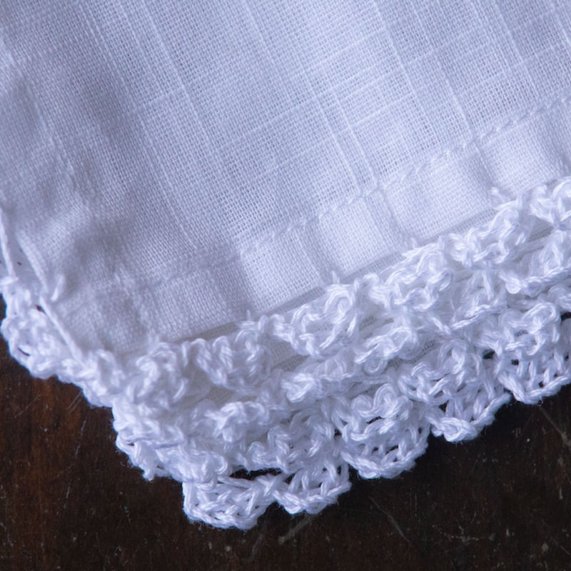 Cotton Table Napkins | White | Set of 4