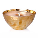 Soy Wax Scented Candle | Copper & Brass Diya Candles Gift Set | Set of 3