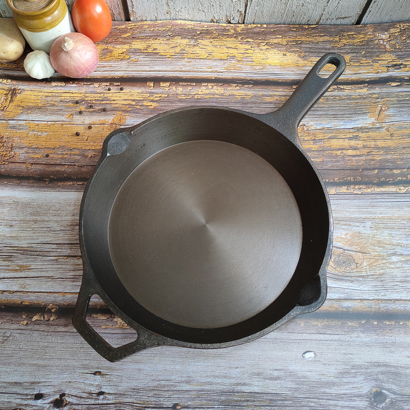 Cast Iron smooth Skillet |  Dia 10 inch