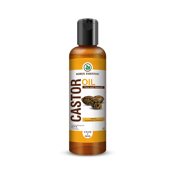 Castor Oil | Cold Pressed | Rich in Anti-Oxidants | 200 ml.