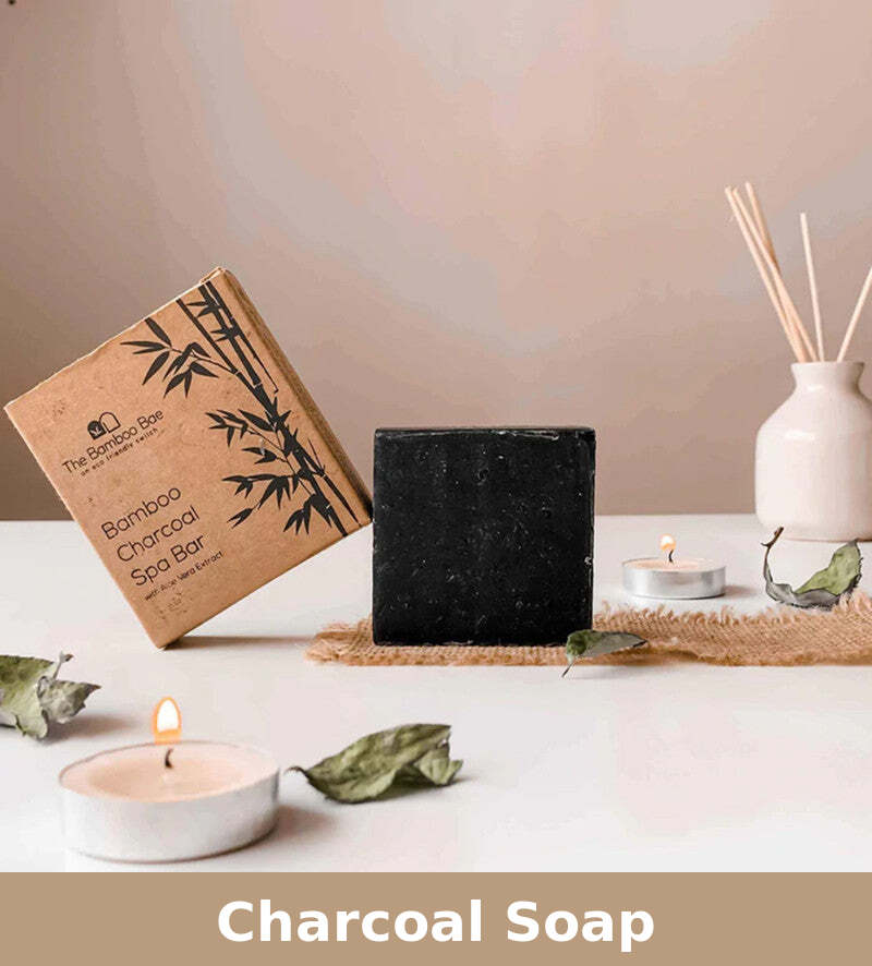 Charcoal Soap | Handmade Spa Bar | Aloe Vera Extract