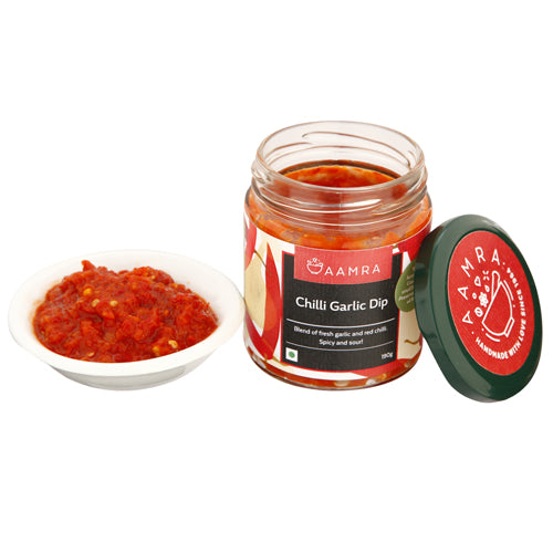 Oil free Chilli Garlic Dip | 190 g