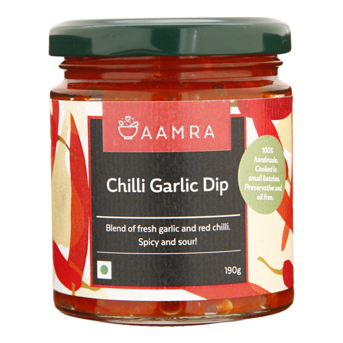 Oil free Chilli Garlic Dip | 190 g