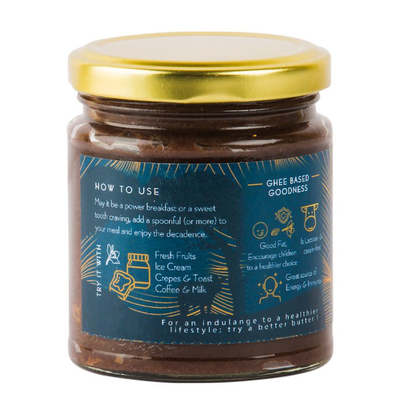 A2 Cow Ghee | Artisanal Chocolate | Madagascar Vanilla | 200 ml.