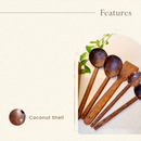 Coconut Shell Cooking Set |  5 Pieces