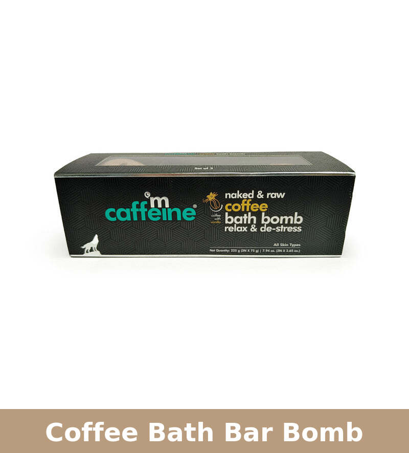 Coffee Bath Bar Bomb | Relax & De-Stress | Pack of 3