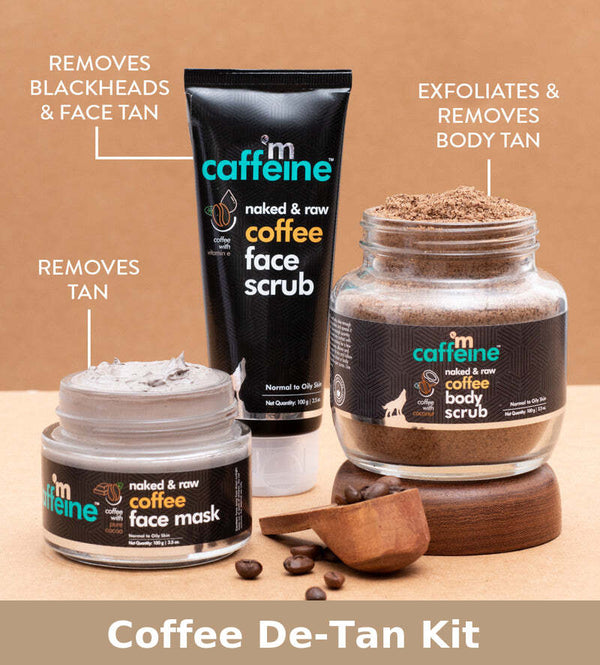 Coffee De-Tan Kit | Remove Tan & Dead Skin