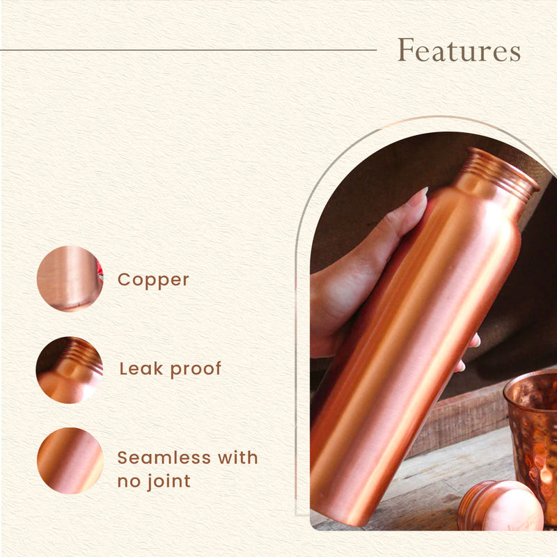 Copper Bottle | 1 Litre