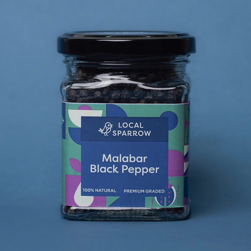 Malabar Black Pepper | Zero Additives | 100 g