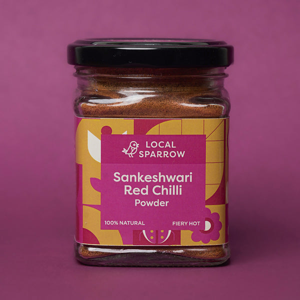 Red Chilli Powder | Fiery Hot | Zero Additives | 95 g