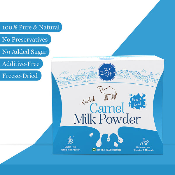 Camel Milk Powder Sachet | Freeze Dried | 20 g Each | 25 Sachet | 500 g