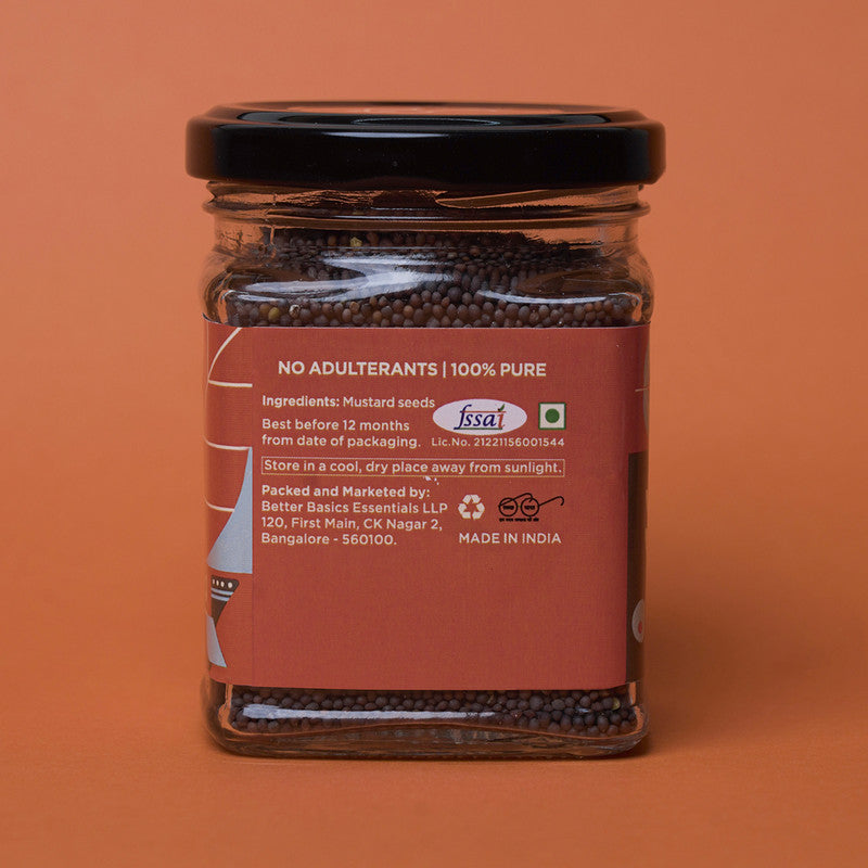 Mustard Seeds | Rich Flavour | Zero Additives | 125 g