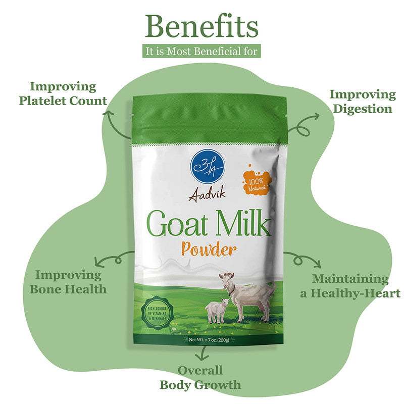 Goat Milk Powder | A Shark Tank Product | Freeze Dried | Improving Platelet Count | 200 g